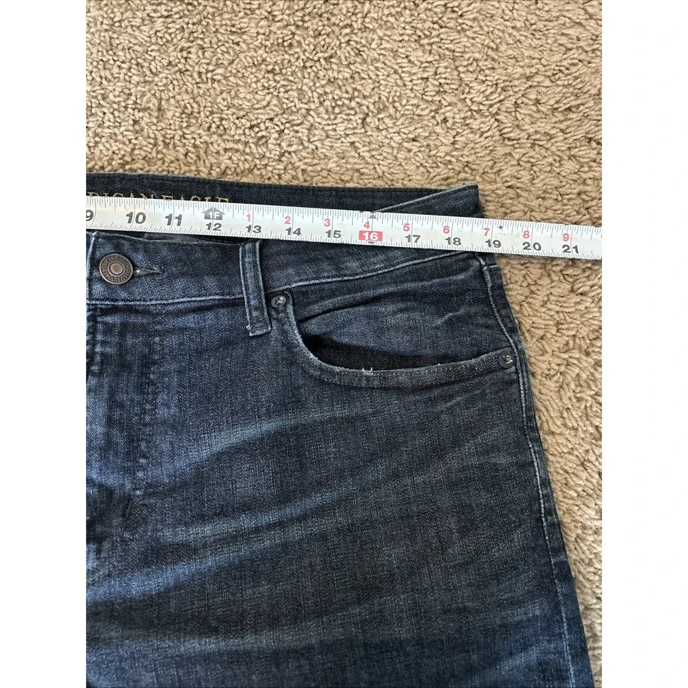 American Eagle Mens Original Boot Extreme Flex 4 Jeans Blue 36x34 Dark Wash